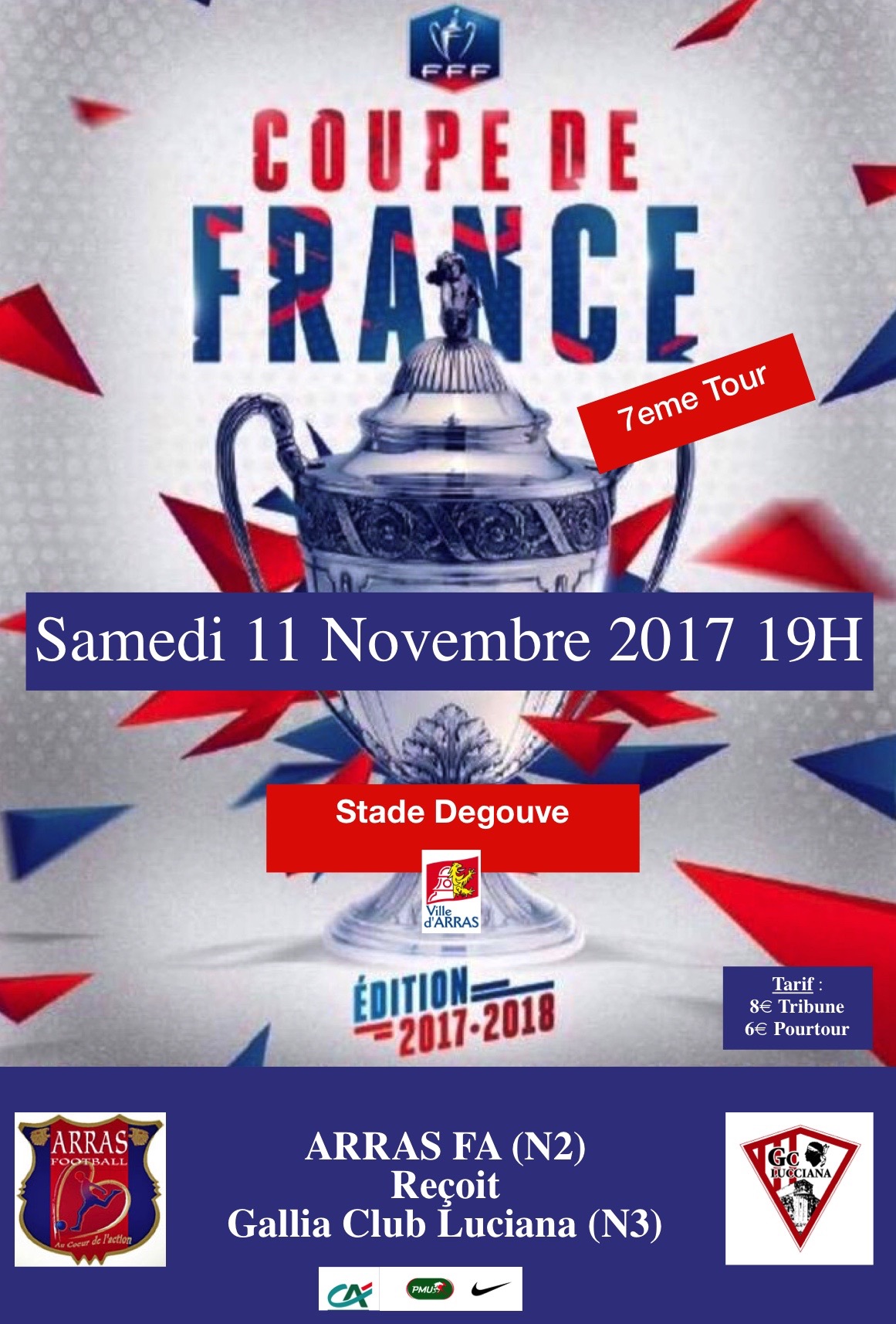 Affiche COUPE DE FRANCEPDF